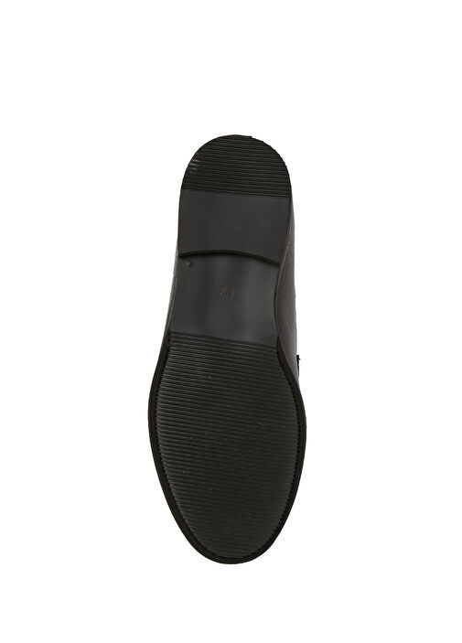 Siyah Erkek Deri Loafer - Görsel 6
