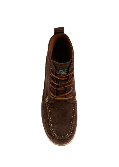 Koyu Kahverengi Erkek Süet Bot - Görsel 5