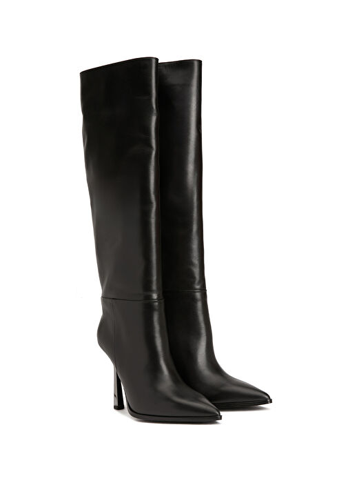 Network Network Siyah Kadın Deri Çizme Bot | Beymen Siyah - 3. görsel