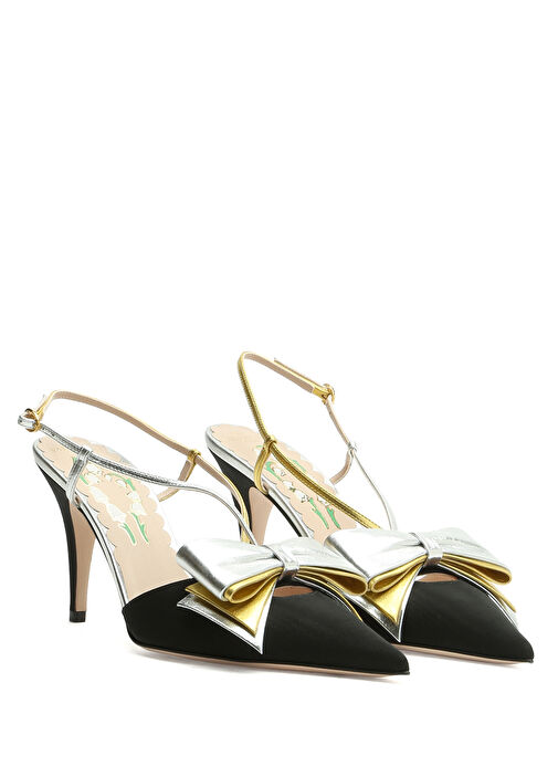 Bowbow Siyah Topuklu Ayakkabı - Görsel 3