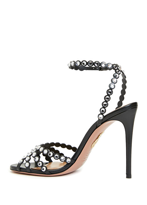 Tequila Siyah Kadın Deri Sandalet - Görsel 4