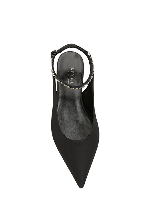 Siyah Saten Babet - Görsel 5