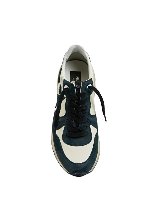 Marathon Koyu Yeşil Erkek Deri Sneaker - Görsel 5