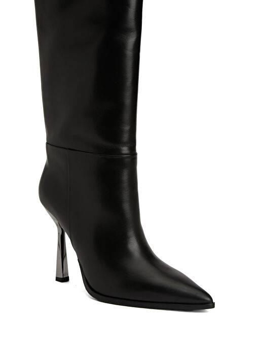 Network Network Siyah Kadın Deri Çizme Bot | Beymen Siyah - 7. görsel