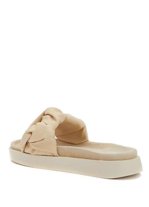 Krem Kadın Terlik - Görsel 4