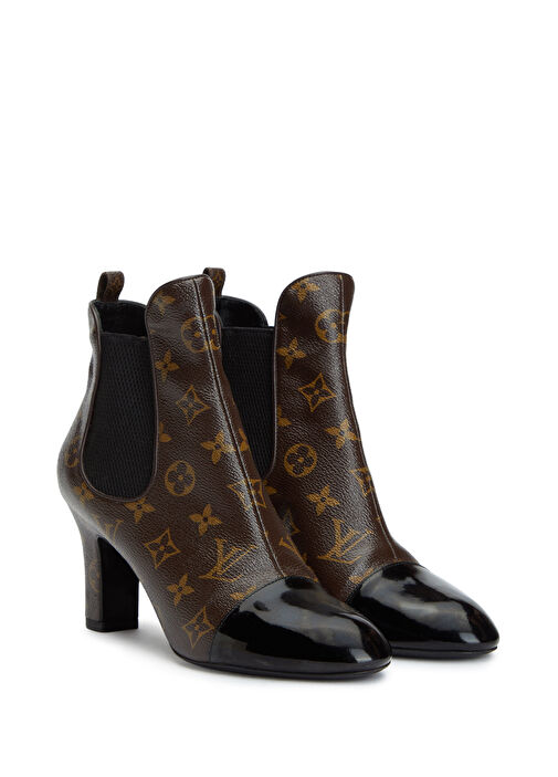 Beymen Reborn Beymen Reborn Kahverengi Louis Vuitton Topuklu Bot Beymen'de! Kahverengi - 3. görsel