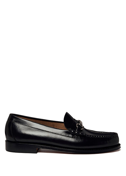 Siyah Erkek Deri Loafer - Görsel 2