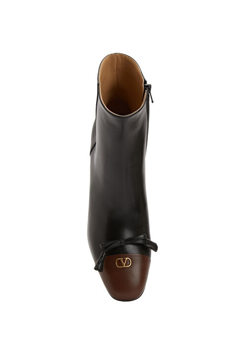 Siyah Kadın Deri Bot - Görsel 5