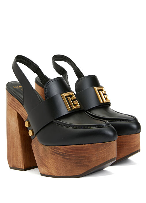 Bonnie Siyah Kadın Deri Ayakkabı - Görsel 3