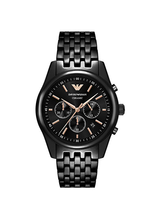 Emporio Armani Siyah Erkek AR70015 Siyah Seramik Erkek Kol Saati
