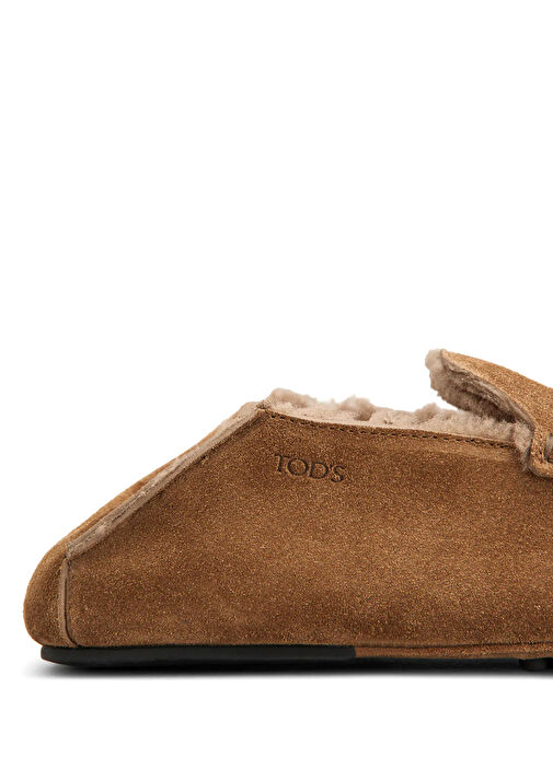 Tod's Koyu Kahverengi Tod's Süet Erkek Loafer