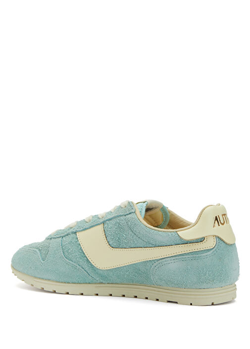 Windspin Su Yeşili Kadın Süet Sneaker - Görsel 4