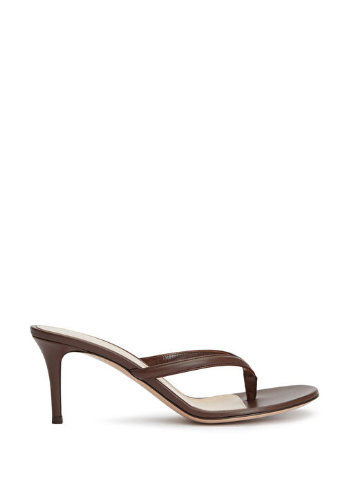 Gianvito Rossi Gianvito Rossi Clypso Kahverengi Kadın Deri Terlik Beymen'de! Kahverengi - 2. görsel