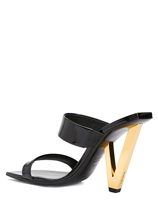 Siyah Kadın Deri Terlik - Görsel 4