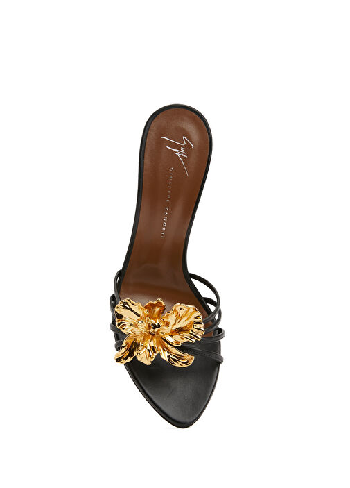 Siyah Kadın Deri Terlik - Görsel 5