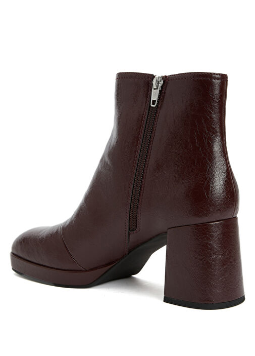 Bordo Kadın Bot - Görsel 4
