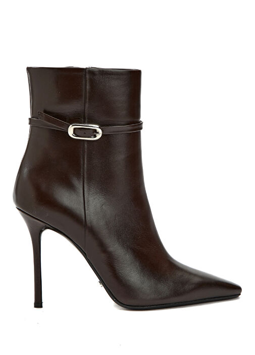 Kahverengi Kadın Toka Detaylı Bot - Görsel 2