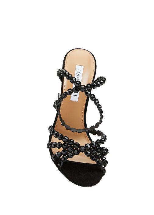 Tequila Siyah Kadın Deri Sandalet - Görsel 6