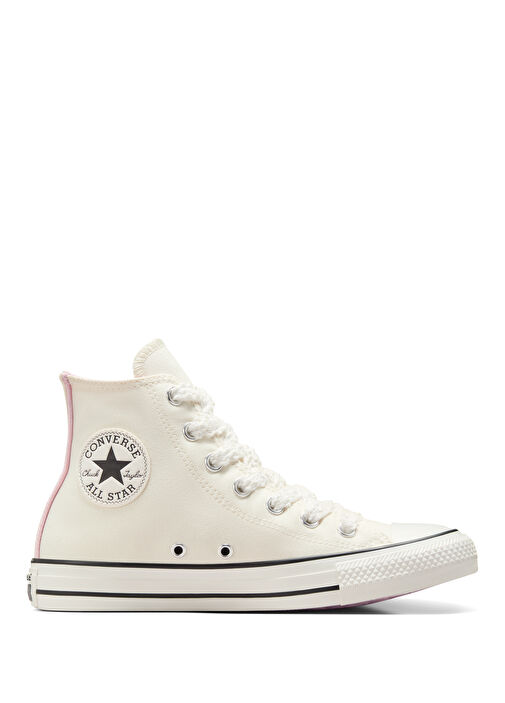 Chuck Taylor Beyaz Kadın Kanvas Sneaker - Görsel 2