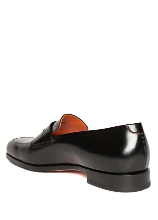 Brando Siyah Erkek Deri Loafer - Görsel 4