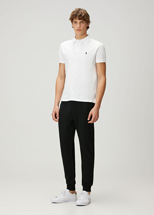 Siyah Beli Kordonlu Jogger Eşofman Altı - Görsel 2