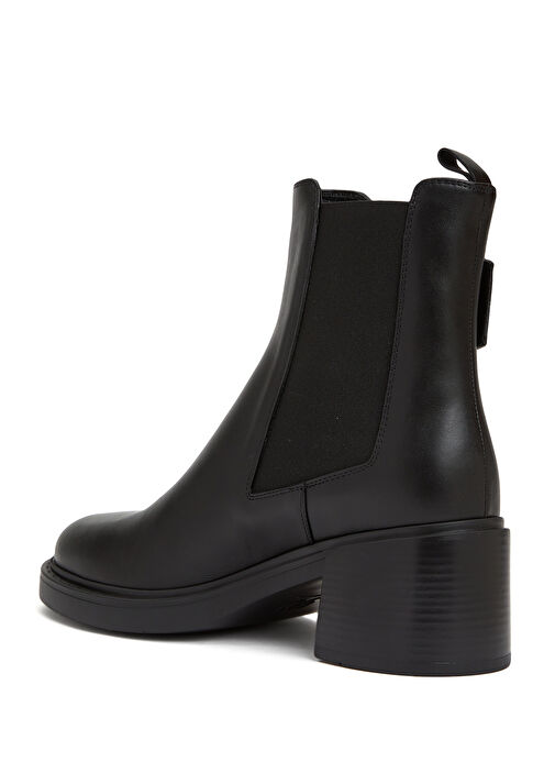Siyah Kadın Deri Bot - Görsel 4