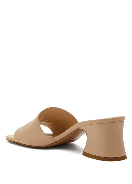 Flower Bej Kadın Terlik - Görsel 4