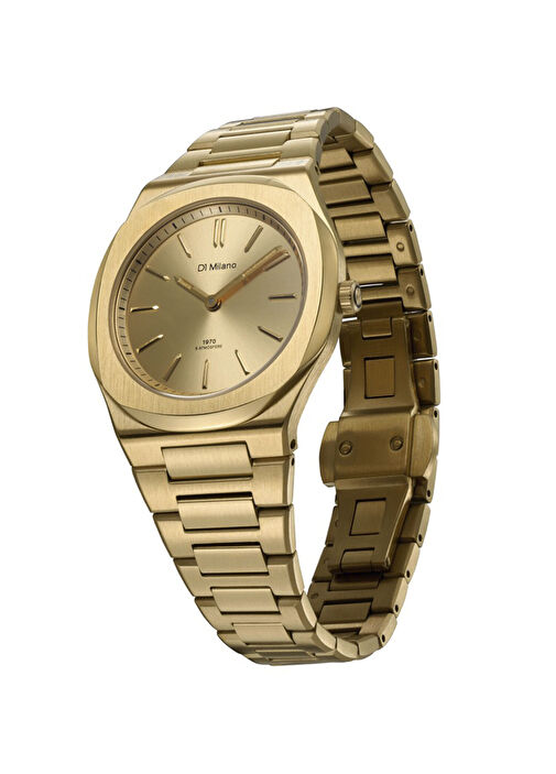 Golden Yellow D1 Milano Golden Yellow Men Gold Mellow UHBL02 Gold