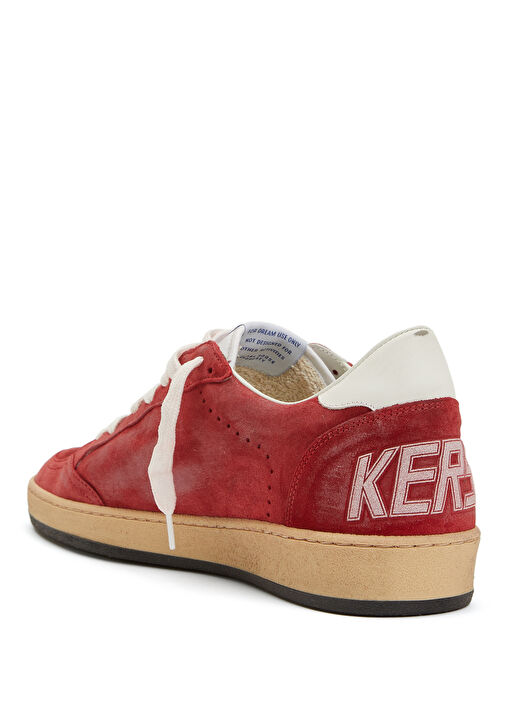 Ballstar Kırmızı Erkek Deri Sneaker - Görsel 4