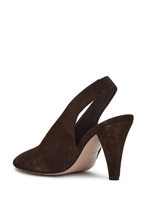 Beymen Collection Beymen Collection Retro Kahverengi Süet Topuklu Ayakkabı Basketbol Ayakkabıları | Beymen Kahverengi - 4. görsel