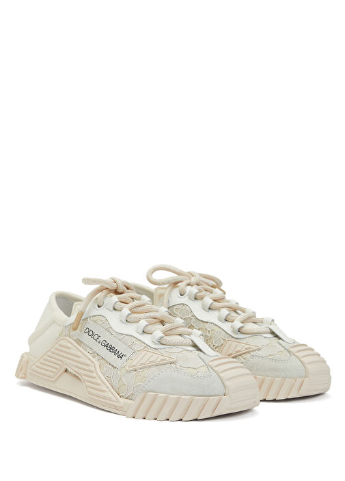 NS1 Krem Kadın Sneaker - Görsel 3