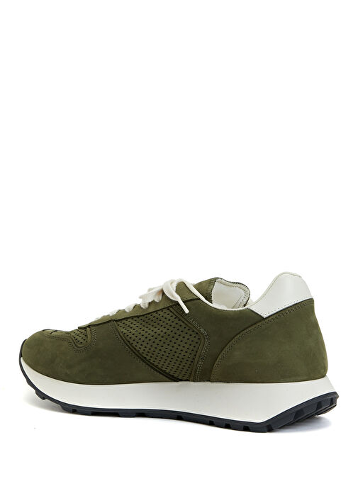 Track Premium Haki Erkek Deri Sneaker - Görsel 4