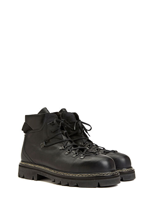 Siyah Erkek Deri Bot - Görsel 2