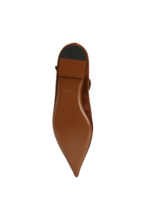 Kahverengi Süet Babet - Görsel 6