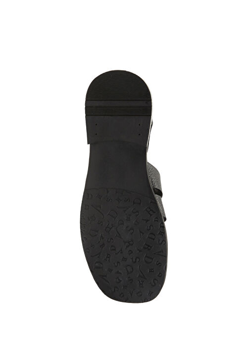 Siyah Kadın Deri Ayakkabı - Görsel 6