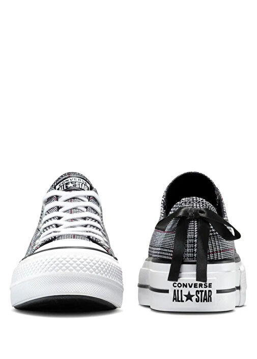 Chuck Taylor All Star Lift Gri Kadın Sneaker - Görsel 3