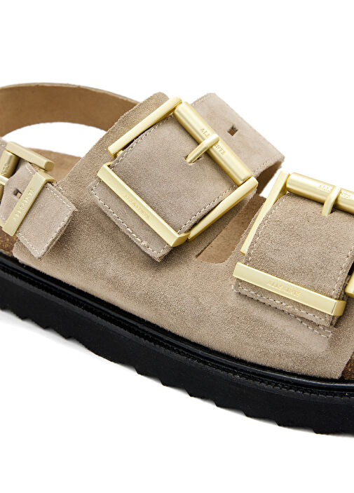 Kum Kadın Süet Sandalet - Görsel 6