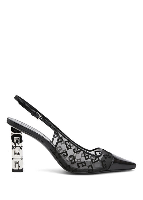 G Cube Siyah Topuklu Ayakkabı - Görsel 2