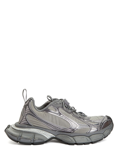 3XL Gri Kadın Sneaker - Görsel 2