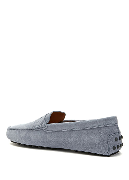 Gri Erkek Deri Loafer - Görsel 4