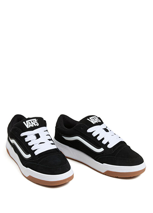 Hylane Siyah Beyaz Erkek Süet Sneaker - Görsel 5