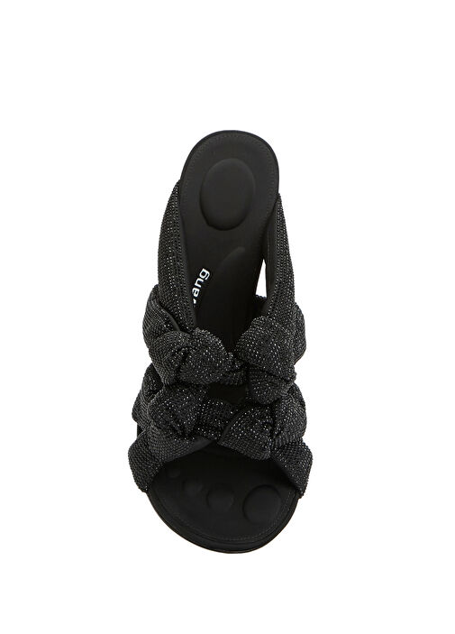 Delvy Siyah Kadın Terlik - Görsel 5