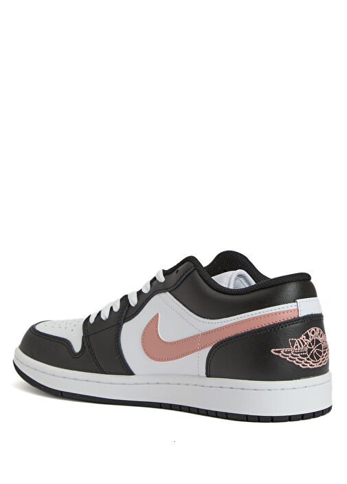 Air Jordan 1 Low Çok Renkli Erkek Deri Sneaker - Görsel 4