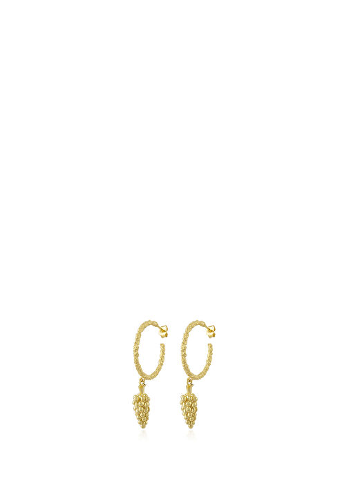 Peracas Urla 24 Carat Gold Plated Women's Earrings