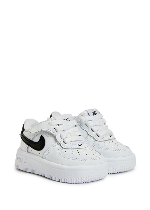 Force 1 Low Easyon Beyaz Unisex Çocuk Deri Sneaker - Görsel 3