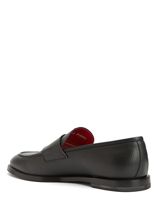 Lacivert Erkek Deri Loafer - Görsel 4