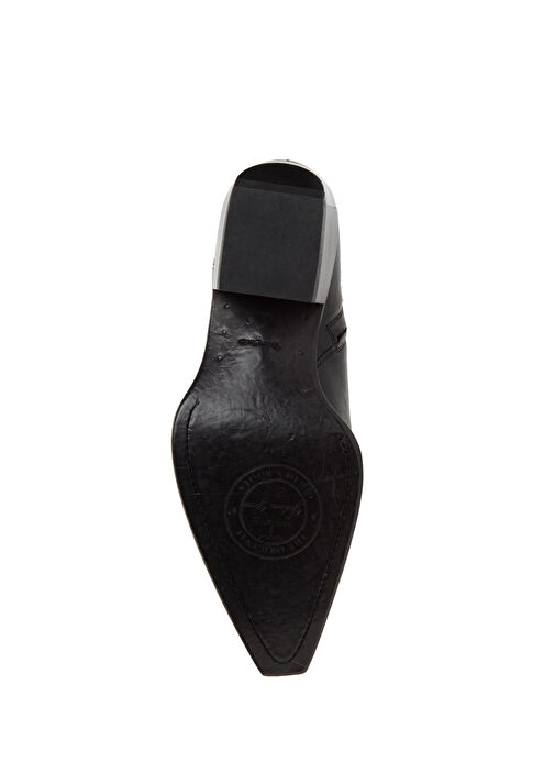 Siyah Erkek Deri Bot - Görsel 6