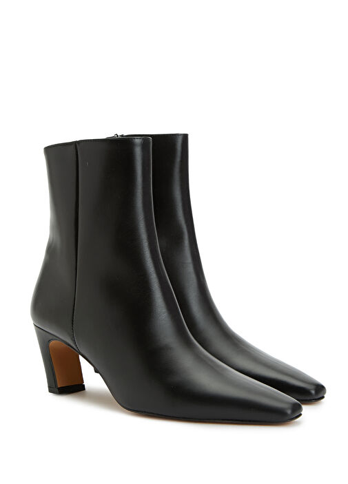 Xena Siyah Kadın Deri Bot - Görsel 3