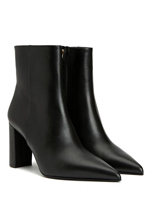 Siyah Kadın Deri Bot - Görsel 3