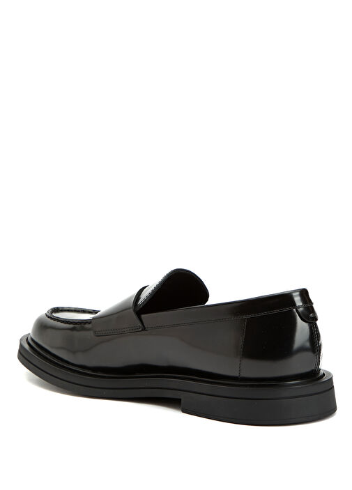 Jacob Siyah Erkek Deri Loafer - Görsel 4